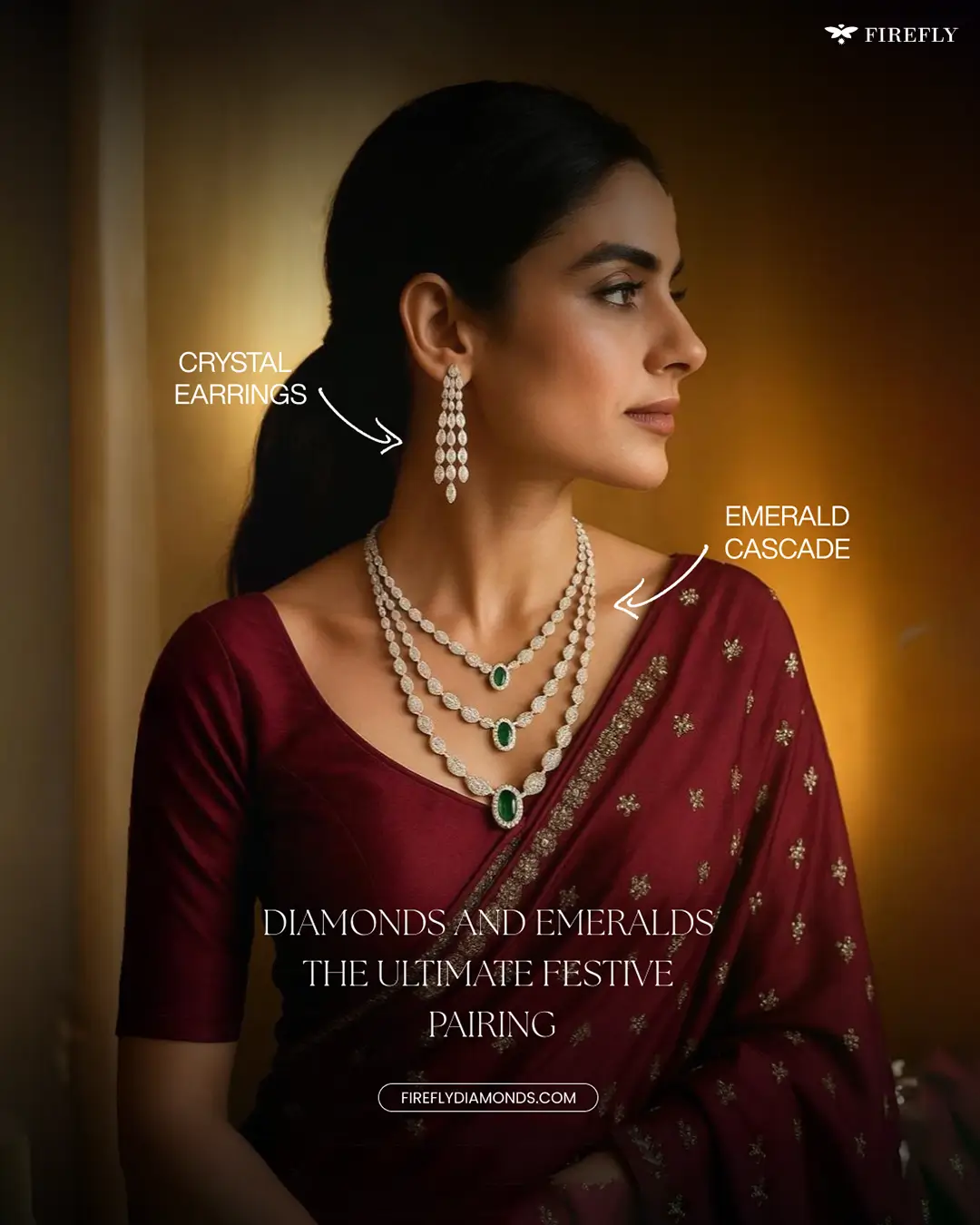 Emerald Jewelry Poster