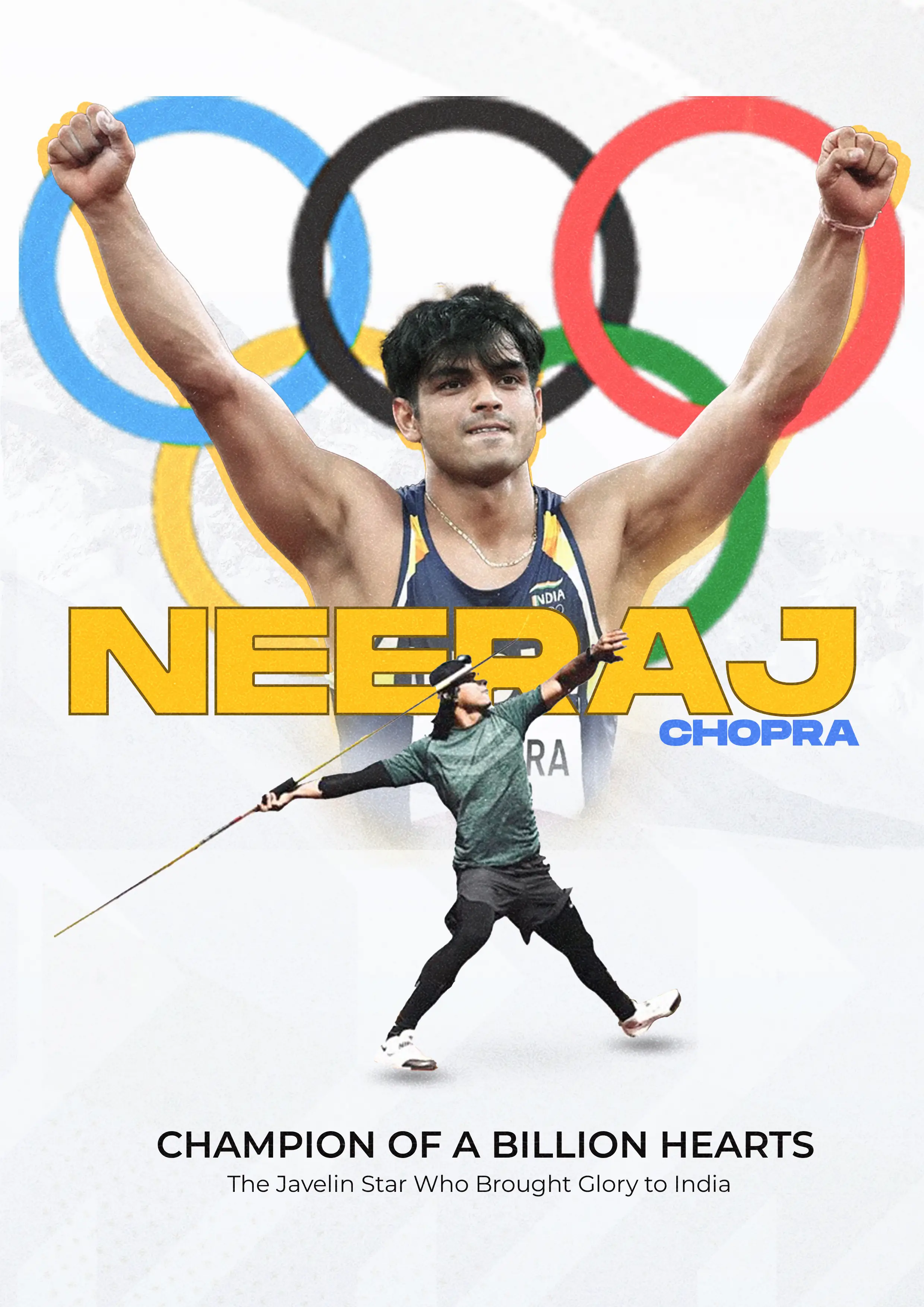Neeraj Chopra Poster