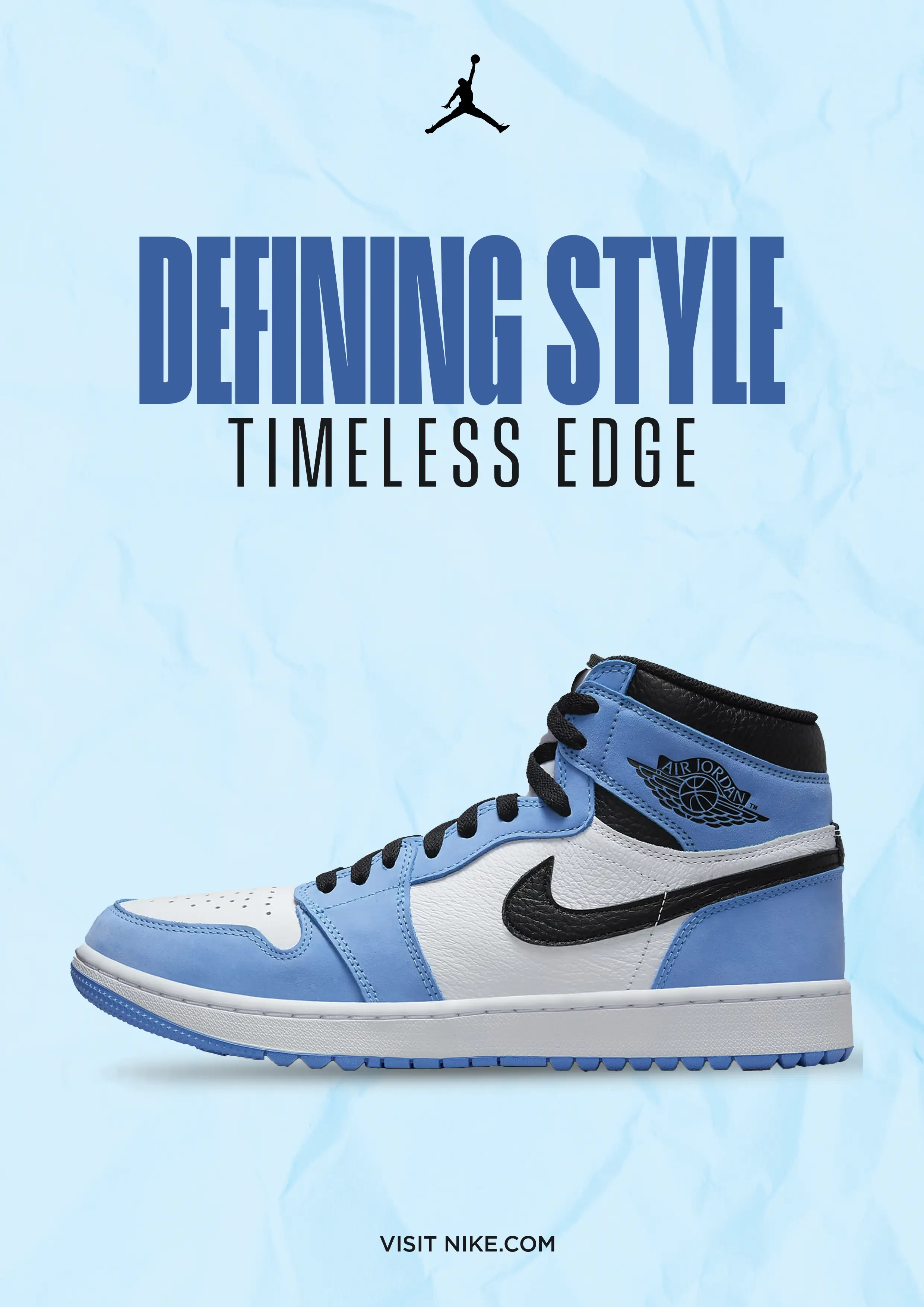 Nike Jordans Blue